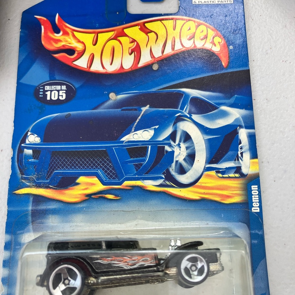 Demon Toy Car - Black and Silver